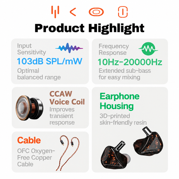 In-Ear Monitor Headphone KIE610